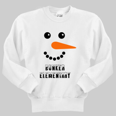 Youth Crewneck - Winter Holidays - Snowman Thumbnail