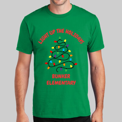 Adult T-Shirt - Winter Holidays - Light Up - Red Thumbnail