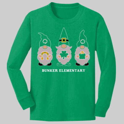 Youth Long Sleeve Shirt - Spring Holidays - Leprechauns Thumbnail