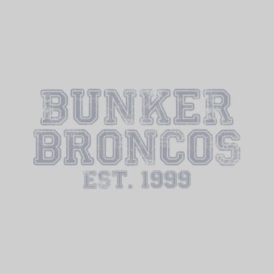 Distressed Bunker Broncos Grey Thumbnail