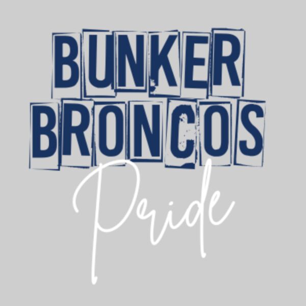 Bunker Broncos Pride Navy & White Thumbnail