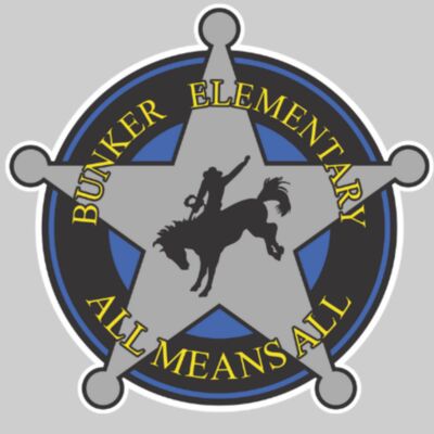 Bunker Elementary Sheriff Badge Logo Thumbnail
