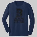 Youth Long Sleeve Shirt - Bunker Thumbnail