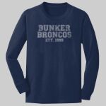 Youth Long Sleeve Shirt - Bunker Thumbnail