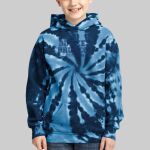 Youth Tie-Dye Hoodie - Bunker Thumbnail