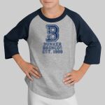 Youth Raglan T-Shirt - Bunker Thumbnail