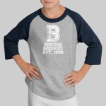 Youth Raglan T-Shirt - Bunker Thumbnail
