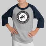 Youth Raglan T-Shirt - Bunker Thumbnail