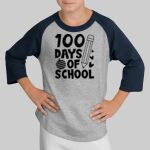 Youth Raglan T-Shirt - Bunker Thumbnail