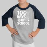 Youth Raglan T-Shirt - Bunker Thumbnail