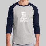 Adult Raglan T-Shirt - Bunker Thumbnail