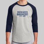 Adult Raglan T-Shirt - Bunker Thumbnail