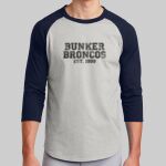 Adult Raglan T-Shirt - Bunker Thumbnail