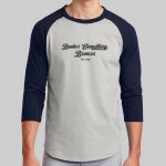 Adult Raglan T-Shirt - Bunker Thumbnail