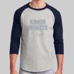 Adult Raglan T-Shirt - Bunker Thumbnail