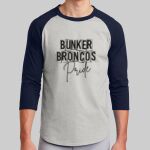 Adult Raglan T-Shirt - Bunker Thumbnail