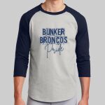 Adult Raglan T-Shirt - Bunker Thumbnail