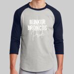 Adult Raglan T-Shirt - Bunker Thumbnail