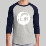 Adult Raglan T-Shirt - Bunker Thumbnail