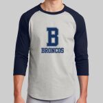 Adult Raglan T-Shirt - Bunker Thumbnail